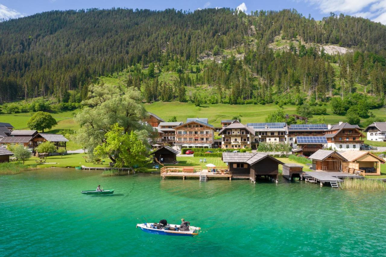 Draxl-Hof Ferienwohnungen Weissensee Eksteriør billede