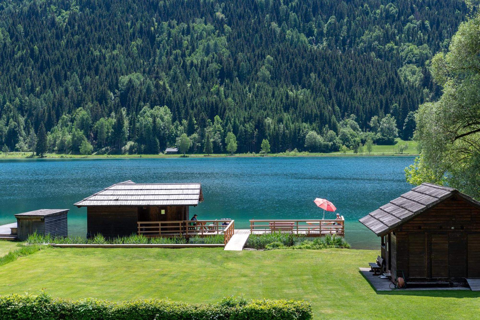 Draxl-Hof Ferienwohnungen Weissensee Eksteriør billede